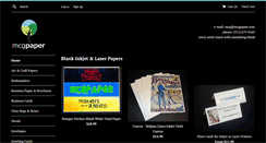 Desktop Screenshot of mcgpaper.com